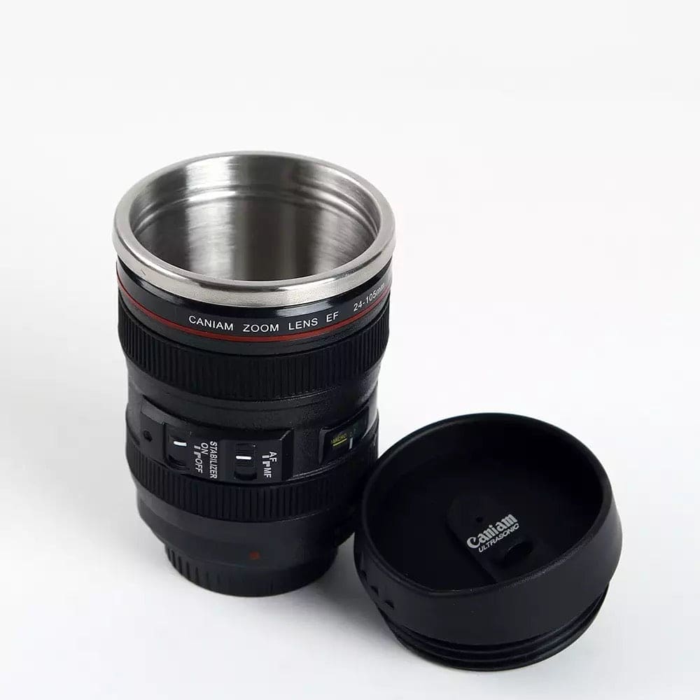 Creative 400ml Stainless Steel Liner Camera Lens Mug, Coffee Tea Cup Mug With Lid, Novelty Gifts Thermocup Thermo Mug, SLR Camera Coffee Mug,  Stainless Steel Vacuum Flasks Thermal Insulation Cup Creative 400ml Stainless Steel Liner Camera Lens Mug, Coffee Tea Cup Mug With Lid, Novelty Gifts Thermocup Thermo Mug, SLR Camera Coffee Mug,  Stainless Steel Vacuum Flasks Thermal Insulation Cup